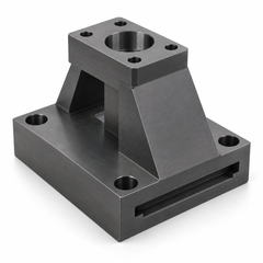 Representative P20 nitrided A-type lifter base with single-side T-slot on white background