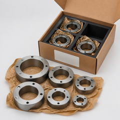 Standard mold locating ring protective packaging