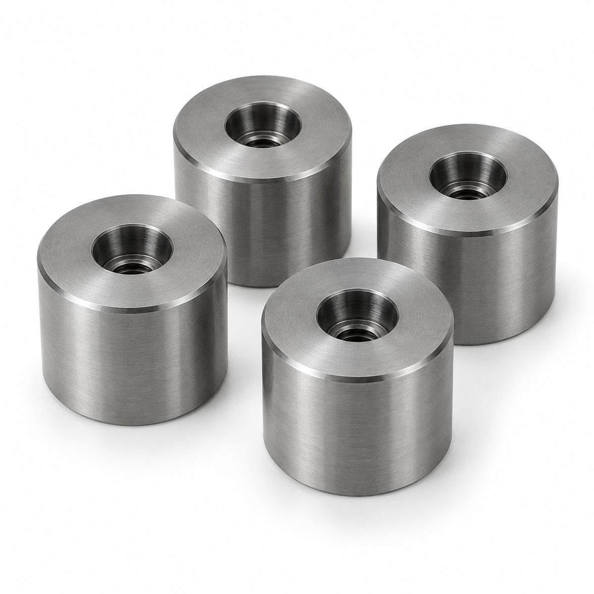 Four S45C mold stop posts, pack of 4