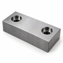 Representative mold corner balance plate and parallel block