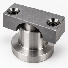 Representative ejector sleeve retainer plate and clamp block