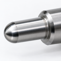 Round positioning pillar rounded nose and shoulder detail