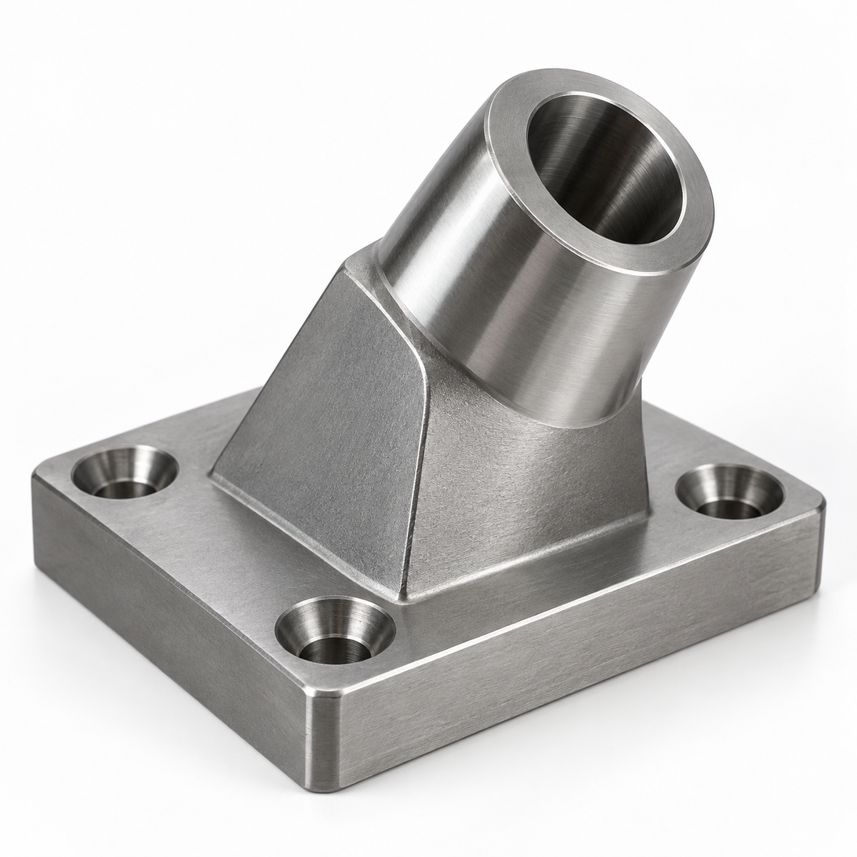 Representative T-Type angle pin seat, final geometry per quotation