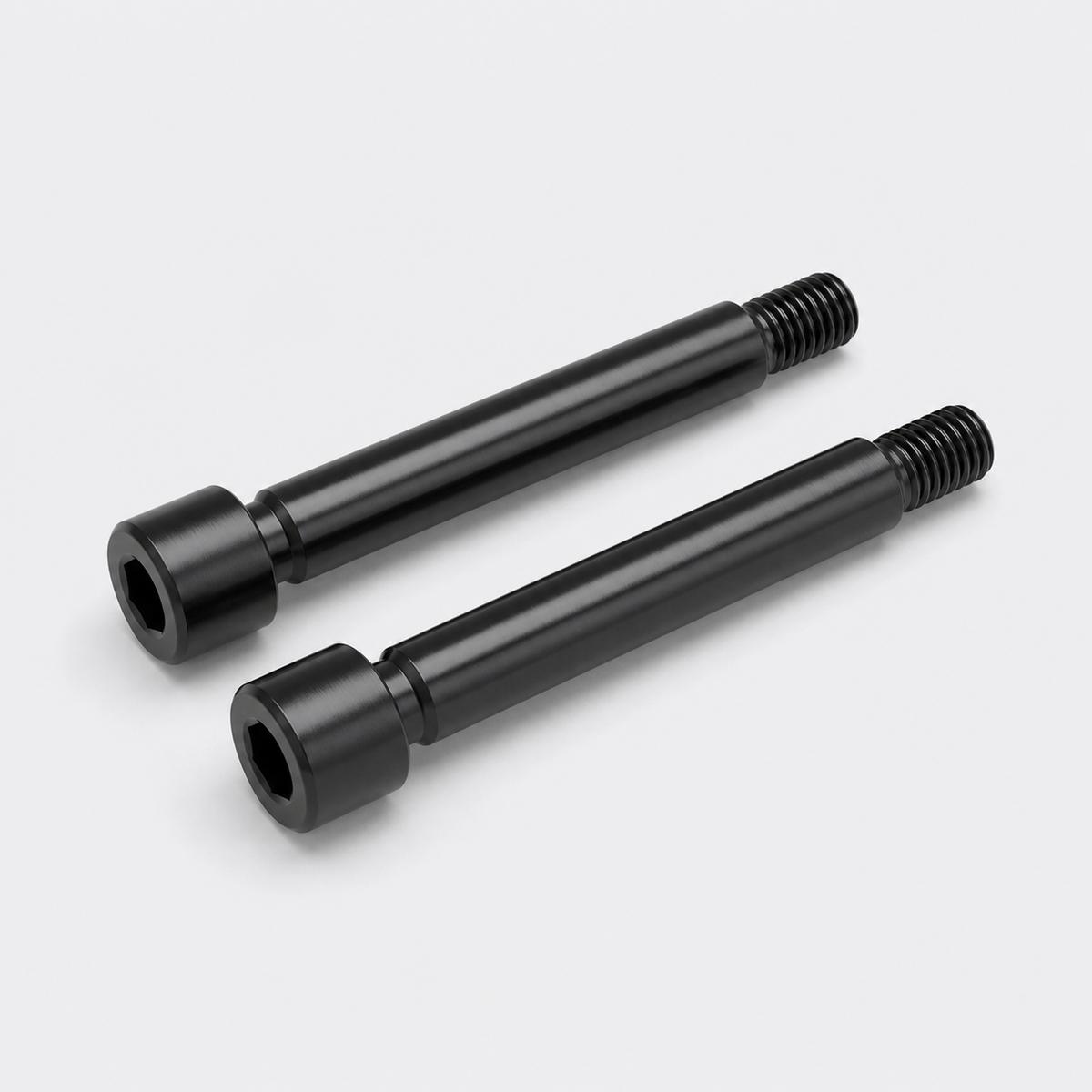 Representative Grade 12.9 shoulder screws, final dimensions per quotation