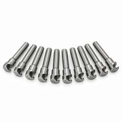 Representative hardened runner puller pins, final head geometry per quotation